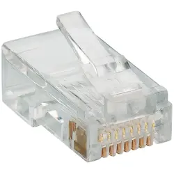 Plug, RJ45, 8 pole, 8P8C, Cat 3, IDC connection, cable assembly, P 129