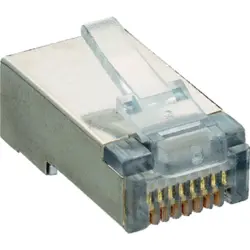 Plug, RJ45, 8 pole, 8P8C, Cat 3, IDC connection, cable assembly, P 129 S