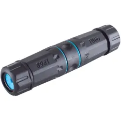 LSA connector, LSA (cable-Ø 3-8 mm) to LSA, straight, Cat 6, BS08-01046