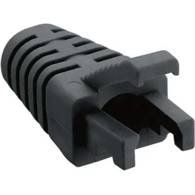 Cable grommet, cable Ø 6 mm, L 25 mm, PVC, black, 2532 01 SCHWARZ - 1