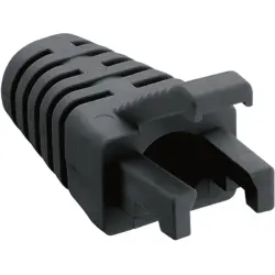 Cable grommet, cable Ø 6 mm, L 25 mm, PVC, black, 2532 01 SCHWARZ
