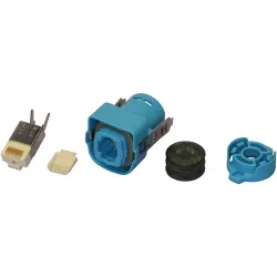 Plug, RJ45, 8 pole, 8P8C, Cat 5, IDC connection, Y-CONKIT-21