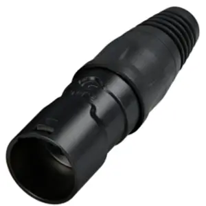 Plug housing, black, cable assembly, for RJ45 connector, RCEM-Z-001-1 - 1