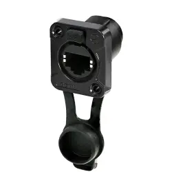 Outlet, RJ45, front mounting, RRE8F-Z-001-1
