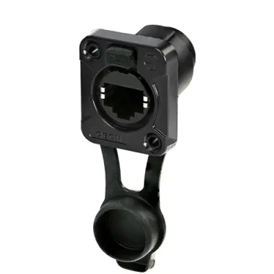 Outlet, RJ45, front mounting, RRE8F-Z-001-1 - 1