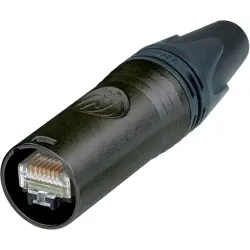 Plug, RJ45, 8 pole, 8P8C, Cat 6A, IDC connection, cable assembly, NE8MX6-B