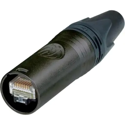 Plug, RJ45, 8 pole, 8P8C, Cat 6A, IDC connection, cable assembly, NE8MX6-B - 1