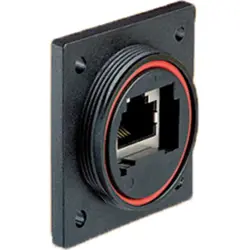 Modular adapter, RJ45 socket to RJ45 socket, straight, Cat 5e, PX0870