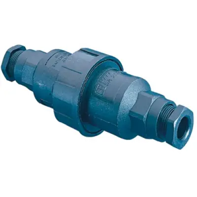 Cable connector, 3 pole, straight, cable Ø 3.5 to 8.0 mm, IP68, PX0777 - 1