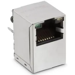 Socket, RJ45, 8 pole, 8P8C, Cat 5, solder connection, through hole, 7499110123