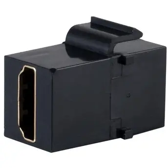 HDMI Keystone connector, black, BS08-10050 - 1