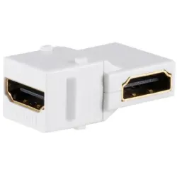 HDMI Keystone connector, white, BS08-10051