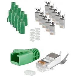 Plug, RJ45, 8 pole, 8P8C, Cat 5 bis Cat 7, cable assembly, BS72067-10G
