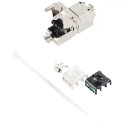 LSA connector, LSA to LSA, straight, Cat 6, BS08-10002