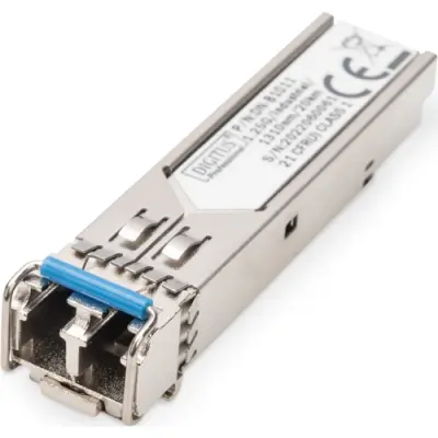 Transceiver, duplex LC, 1.25 Gbps, 20 km, SFP, singlemode, DN-81011 - 1