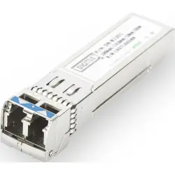 Transceiver, duplex LC, 10 Gbps, 300 m, SFP, singlemode, DN-81201