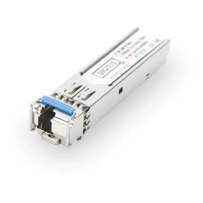 Transceiver, simplex LC, 1.25 Gbps, 20 km, SFP, singlemode, silver, DN-81003-01 - 1