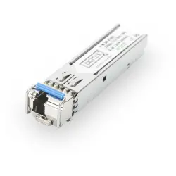 Transceiver, simplex LC, 1.25 Gbps, 20 km, SFP, singlemode, silver, DN-81003-01