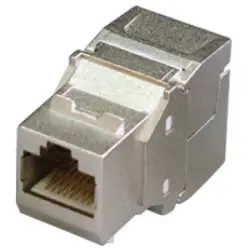 Keystone module, RJ45, 8 pole, 8P8C, Cat 6A, IDC connection, 1801-2
