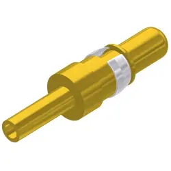 Pin contact, AWG 20-16, crimp connection, gold-plated, 131A11019X