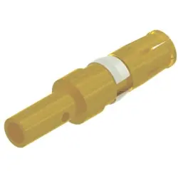 Receptacle, AWG 14-12, crimp connection, gold-plated, 132C11029X