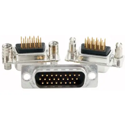 D-Sub plug, 15 pole, high density, equipped, straight, solder pin, 163A16799X - 1