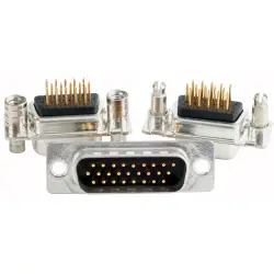 D-Sub plug, 44 pole, high density, equipped, straight, solder pin, 163A16819X