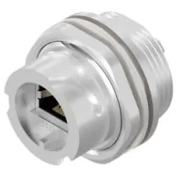 Socket, RJ45, 8 pole, 8P8C, Cat 5e, IDC connection, through hole, 17-101754