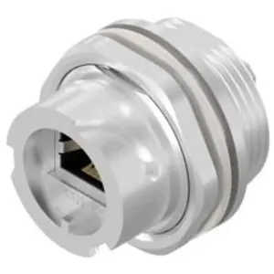 Socket, RJ45, 8 pole, 8P8C, Cat 5e, IDC connection, through hole, 17-101754 - 1