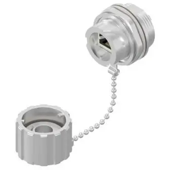 Socket, RJ45, 8 pole, 8P8C, Cat 5e, PCB mounting, 17-101824 - 1