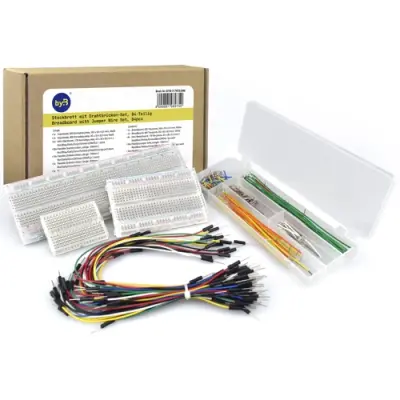 Plug-in board kit, pitch 2.54 mm, ABS, BYB-3-74S5200 - 1