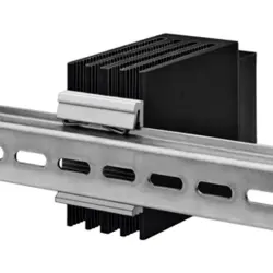 DIN rail clamp, for DIN rail TS35, KL 35 75
