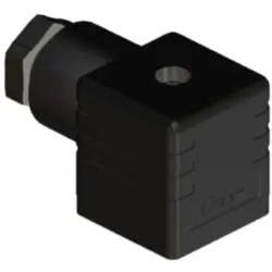 Valve connector, DIN shape A, 3 pole + PE, 250 V, 1.5 mm², KA042000B9