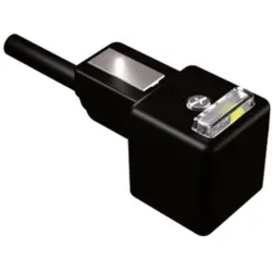Valve connector, DIN shape A, 2 pole + PE, 24 V, 0.75 mm², MA634V54PA05300