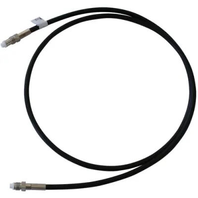 Coaxial cable, FME jack (straight) to FME jack (straight), 50 Ω, RG-58C/U, grommet black, 2 m, 100009890 - 1