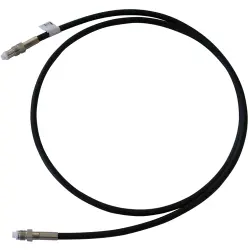 Coaxial cable, FME jack (straight) to FME jack (straight), 50 Ω, RG-58C/U, grommet black, 3 m, 100010101