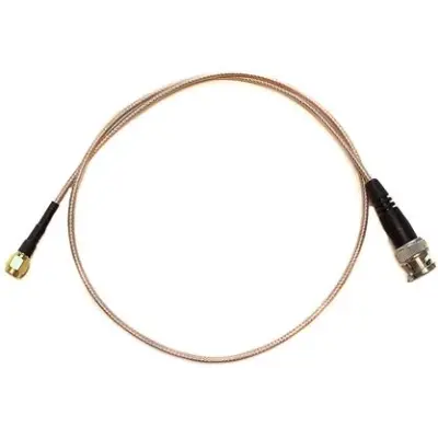 Coaxial cable, BNC plug (straight) to SMA plug (straight), 50 Ω, RG-316, 0.305 m, BU-4150028012 - 1