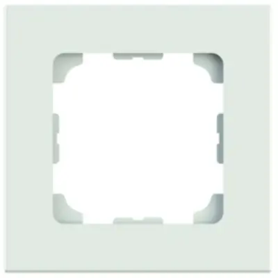 Cover frame, white, flush mounting, 100000507 - 1
