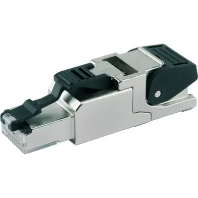 Plug, RJ45, 8 pole, 8P8C, Cat 6A, 100023045 - 1