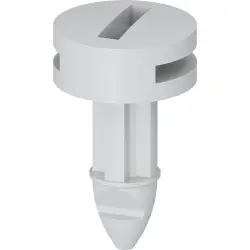 Screw, plastic, light gray, 8GK9910-0KK26