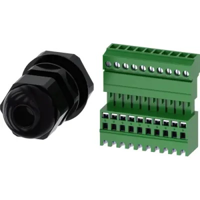 Screw connection, M20, for round cable, 3SU1900-0JC10-0AA0 - 1