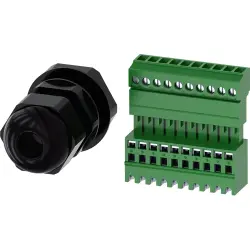 Screw connection, M20, for round cable, 3SU1900-0JC10-0AA0