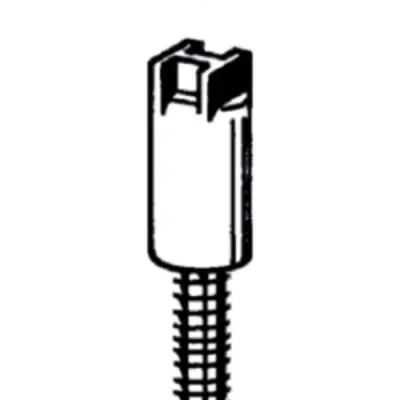 Trimming screw, yellow - 1