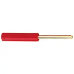 Adapter, 2 mm socket to 2 mm plug, yellow, 20.0159-24