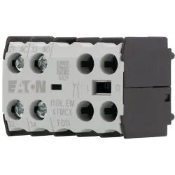 Auxiliary switch, 4 A, 1 Form A (N/O) + 1 Form B (N/C), screw connection, 010080