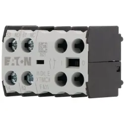 Auxiliary switch, 2 pole, 1 Form A (N/O) + 1 Form B (N/C), screw connection, 010224