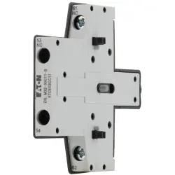 Auxiliary switch, 2 pole, 1 Form A (N/O) + 1 Form B (N/C), screw connection, 101371