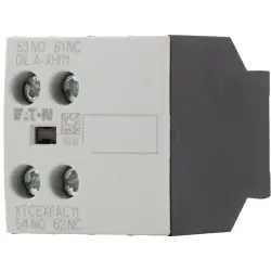 Auxiliary switch, 2 pole, 1 Form A (N/O) + 1 Form B (N/C), screw connection, 276421