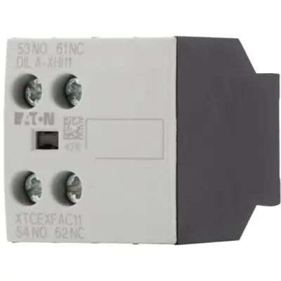 Auxiliary switch, 2 pole, 1 Form A (N/O) + 1 Form B (N/C), screw connection, 276421 - 1