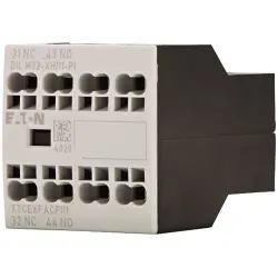 Auxiliary switch, 2 pole, 1 Form A (N/O) + 1 Form B (N/C), push-in, 199309